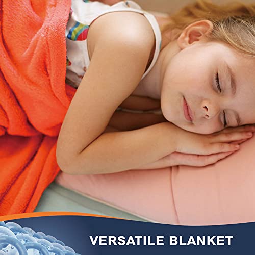 Walensee Fleece Blanket Plush Throw Fuzzy Lightweight (Throw Size 50X60 Coral) Super Soft Microfiber Flannel Blankets For Couch, Bed thumb #2