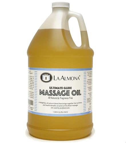 La Almona - Ultimate Glide Massage Oil 1 Gallon Refill Jug
