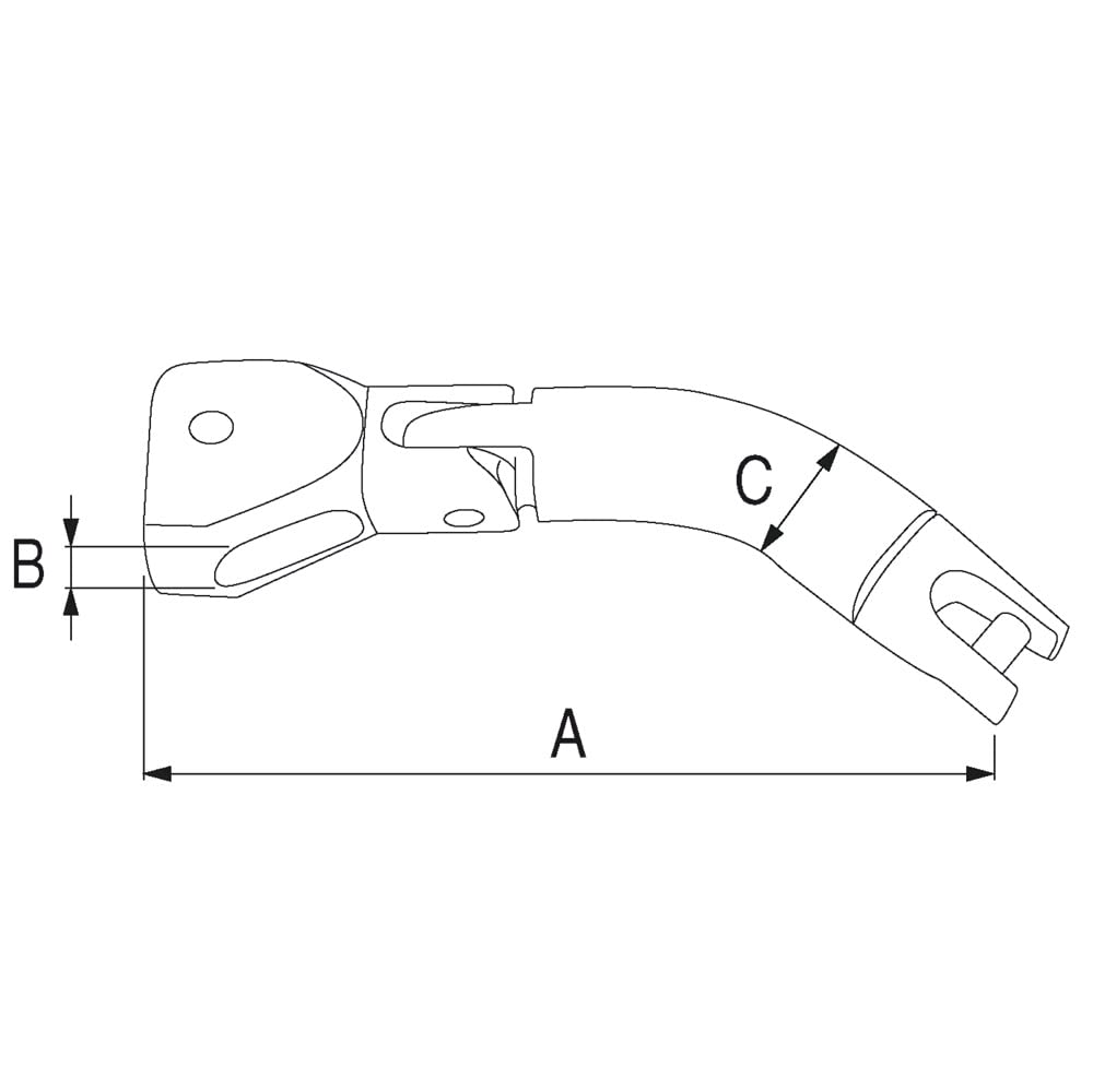 Attacco per Ancora Trimmer | Autoraddrizzanti per Ancore | Nautica Accessori | Ormeggio Barca Acciaio Inox AISI 316