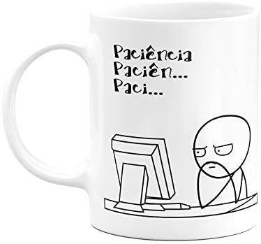 Caneca Divertida Geek - Paci?ncia - 325ml