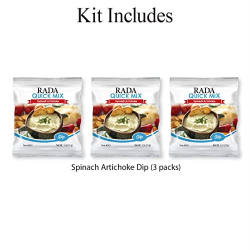 RADA Gluten Free Spinach Artichoke Quick Mix Dip