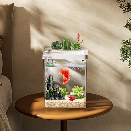 Smart Betta Fish Tank 1.5 Gallon Aquarium (White) - Image 6