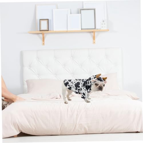 Disfraz de vaca para perros y gatos talla S miniatura 5