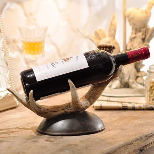 Soporte para Botellas de Vino SONGCHAO de Resina 28x11.5x18.5 cm miniatura 6