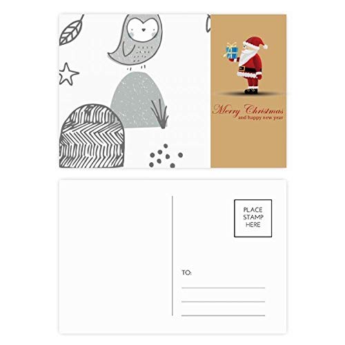Cartes postales Père Noël dessin animé pour partager la magie avec vos proches