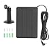 Yosoo Health Gear Solar Panel Charger for Ring Spotlight Cam and Stick Up Cam, 10W Fast Charging, IP65 Water, Adjustable Wall Mount Bracket, 9.8ft Cable (CSP4W-DC-B)