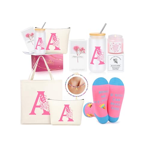 Teen Girls Gifts: Initial A for Easter Christmas Valentine's