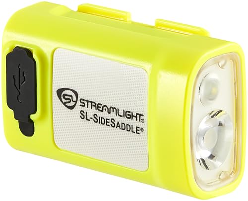 Streamlight 61637 SL-Sidesaddle USB Hands-Free 400-Lumen Headlamp, Yellow
