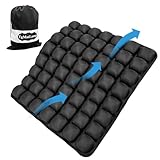 TgMatLamp Travel Seat Cushion, Airplane Seat Cushion for Long Flights, Easy to Carry, 3D Inflatable Cushion for Wheelchair, Travel,Driving,Office Work