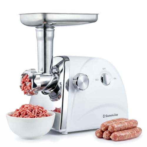 Sunmile SM-G31 Electric Meat Grinder - Max 1HP 800W- ETL Meat Mincer...