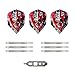 Viper by GLD Products unisex adult Viper Blitz 95 Tungsten Steel Tip Dart Set with Case 26 Grams, Black, 26-Gram US