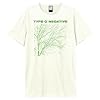 Amplified Unisex Adult Tree Type O Negative T-Shirt, Vintage White, Size S #1