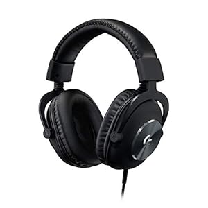 Logitech G PRO Gaming Headset for Oculus Quest 2 – Oculus Ready – Custom-length Cable – PRO-G Precision Gaming Audio Driver – Steel and Aluminum Build – Low-Latency 3.5 mm Aux Connection