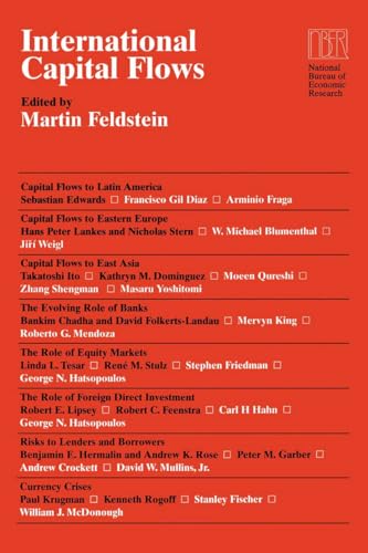 International Capital Flows (National Bureau of Economic Research Conference Report)
