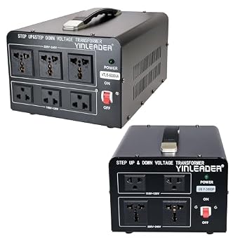 Yinleader 5000W 3000W Voltage Converter Transformer220V to 110V, 110V to 220V