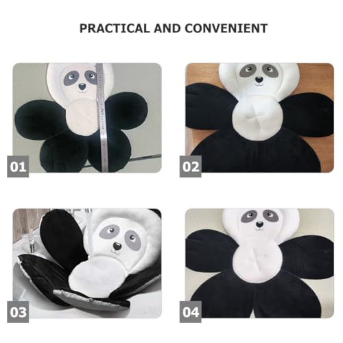 Hemoton Tapete De Banho Para Bebês Almofada De Banho Para Bebês Panda Animal De Banho Para Bebês Rec