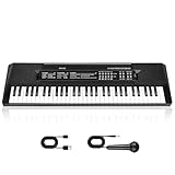 M SANMERSEN Kids Piano, 61-Key Electronic Piano Keyboard...
