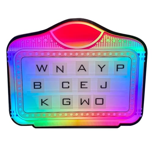 Image of Handheld LED Alphabet Bottle Presenter for Upscale Venues,Color Letter Billboard,Customizable VIP Service Sign with Color Change,Perfect for Club, Night Club, Party, Bar (Size : A)