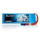 Gens ace 22.2V 5000mAh 45C 6S LiPo Battery Pack with EC5 Plug for MIKADO LOGO500, ALIGN T-REX550 600 GAUI X5 Outrage 550 Hirobo SDX Multirotors EDF Jets 600 700 Size Helicopters