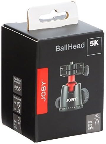 Joby BallHead 5K, 10 lbs, Red
