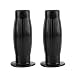 Produktbild VGEBY 7/8 " Motorrad Lenkergriffe Universal Gummi Lenkergriffe Koks Flasche ( Color : Schwarz )