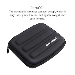wueiooskj Mallette de rangement Harmonica 10 trous Sac de transport Professionnels de l’instrument - Les Beatles, Paul McCartney, John Lennon, RIngo Starr, George Harrison wueiooskj Mallette de rangement Harmonica 10 trous Sac de transport Professionnels de l'instrument – Image 6