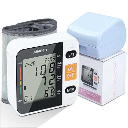 Jumper Moniteur Automatique de Tension Artérielle de Poignet, Tensiomètres de Digital avec le...