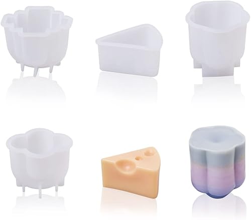 Vista 98 de 6 moldes de fundición de resina de silicona, corazón de perro, huellas de pata de perro, llavero de palabra de hueso, molde de fundición de jabón