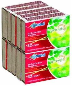 Diamond Greenlight Strike on Box Match - 32 unidades