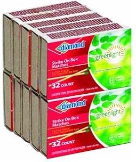 Diamond Greenlight Strike on Box Matches - 32 count