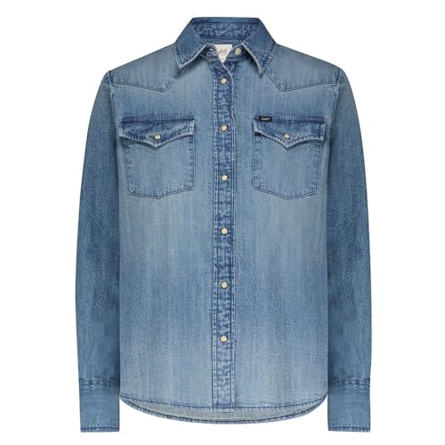 Lee Regular Western Shirt Mt Range Size XS - 3