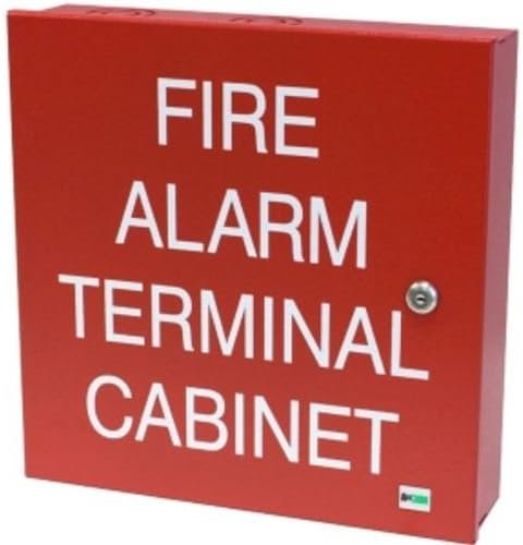 SSU00645 TC2, 32-Point Terminal Cabinet with CAT30 Keyed Door Lock, Red Finish