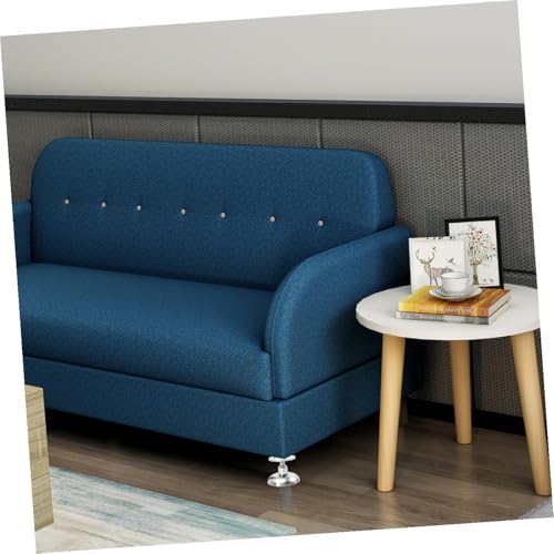 Patas regulables de acero inoxidable con base antideslizante para muebles estables 4