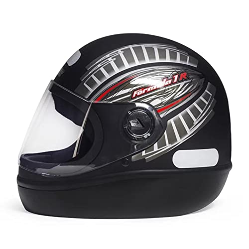 Capacete Fórmula 1 R Grafic Preto/Fosco (58)