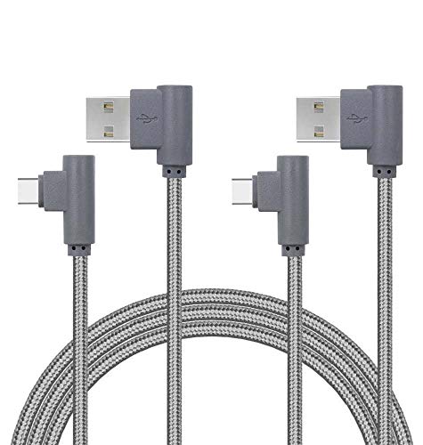 bluelec�^�C�vC 90�x�P�[�u���A2pcs 10 ft�i�C�����ґg�p�x�t��Type C to USB 2.0�^�C�vA�I�X�R�l�N�^����&�[�d�P�[�u��for Apple MacBook�AChromebook Pixel�ALG g6 /g5�ANEXUS 5