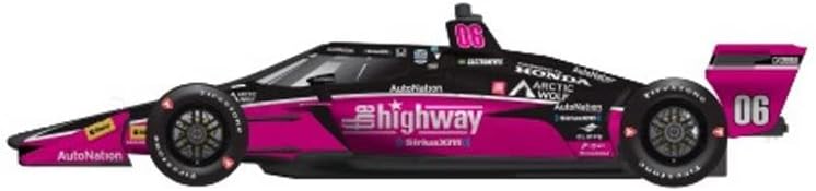 ModelToyCars 2022 NTT IndyCar Series, #06 Helio Castroneves - Greenlight 11541/48-1/64 Scale Diecast Car