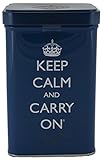 Keep Calm and Carry On Tea Tin, Afternoon Blend Tea (40 Bags, 120g, 4.23 oz)