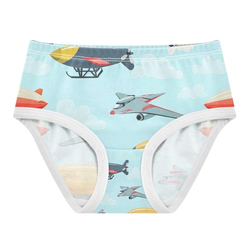 Colorful Airplanes Toddler Girls's Underwear 2T 202c1184