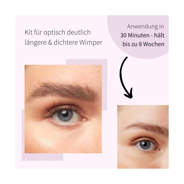 fleeky Augenbrauen & Wimpernlifting Set - Veganes & tierversuchfreies Lash & Brow Lifting Kit für den Look on fleek… – Bild 5
