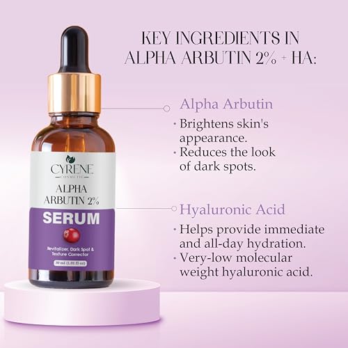 Image of Alpha Arbutin 2% Serum, Revitalizer Dark Spot & Texture Corrector, 30ml