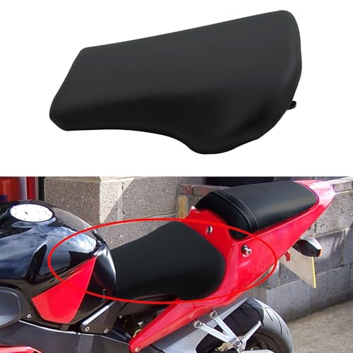 Cojín asiento doble de motocicleta negro para CBR954RR 2002-2003 2