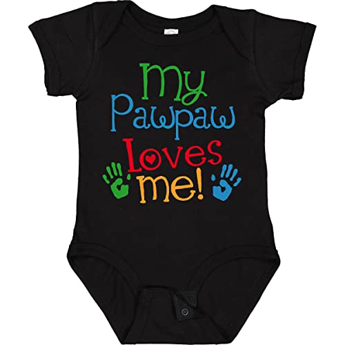 inktastic My Pawpaw Loves Me Baby Bodysuit