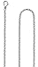 Stainless Steel 2mm and 3mm Rolo Cable Chain Necklace, Set of Two