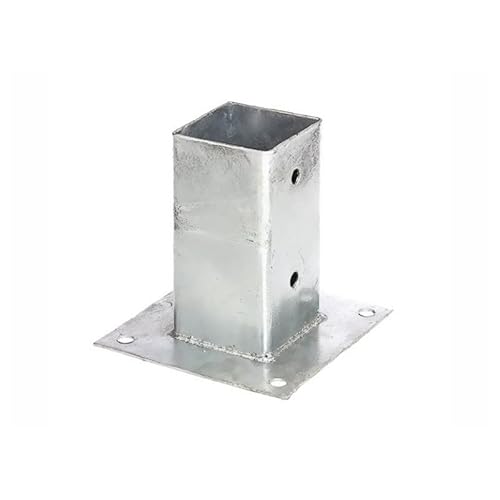 Forest-Style - Soporte para atornillar galvanizado, 70 x 70 x 150 mm