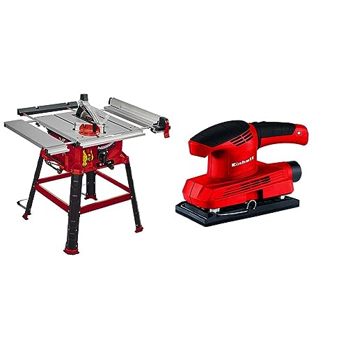 Einhell Sierra de mesa circular TC-TS 2225 U + TH-OS 1520 - Lijadora orbital