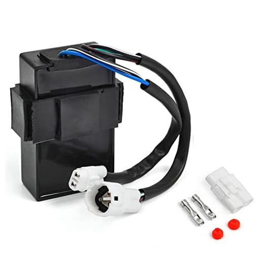Carkio Ignition CDI Module Box Replacement for Kawasaki KEF 300 Lakota 2001-2003,for Kawasaki KLF 300 Bayou1988-2004, Replace 21119-1241 21119-1258 21119-1302 21119-1369