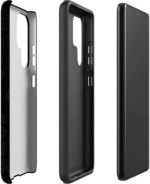 Skinit Pro Phone Case Compatible with Galaxy S22 Ultra - Officially Licensed NFL San Franciso 49ers Black & White Design