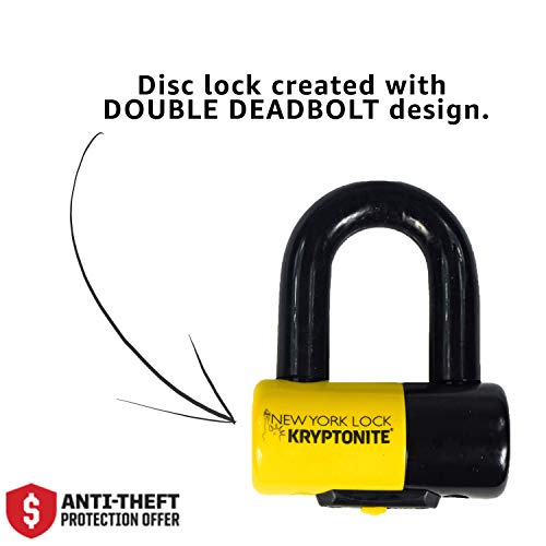 Kryptonite New York Legend 1515 Bike Chain Lock, 5 Feet Long 14.5mm Steel Chain 14.7 Pounds Heavy Duty Anti-Theft Bicycle Chain Lock with Keys, 10/10 Security Rating for E-Bike, Motorcycle, E-Scooter