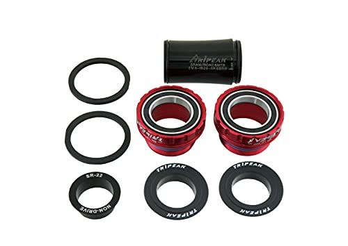 Tripeak Bottom Bracket Bsa/Ita/C60/Cr1/T47, With Steel Bearings For 22Mm Sram Dub & 22/24Mm Gxp Crankset, Threaded Bb Compatible With Trek, Giant, Specialized, Canyon, Campagnolo Frame #TOP3