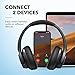 Soundcore by Anker Life Q20+ Active Noise Cancelling Headphones, 40H Playtime, Hi-Res Audio, App, Connect to 2 Devices, Memory Foam Earcups, Bluetooth Headphones for Travel, Home Office